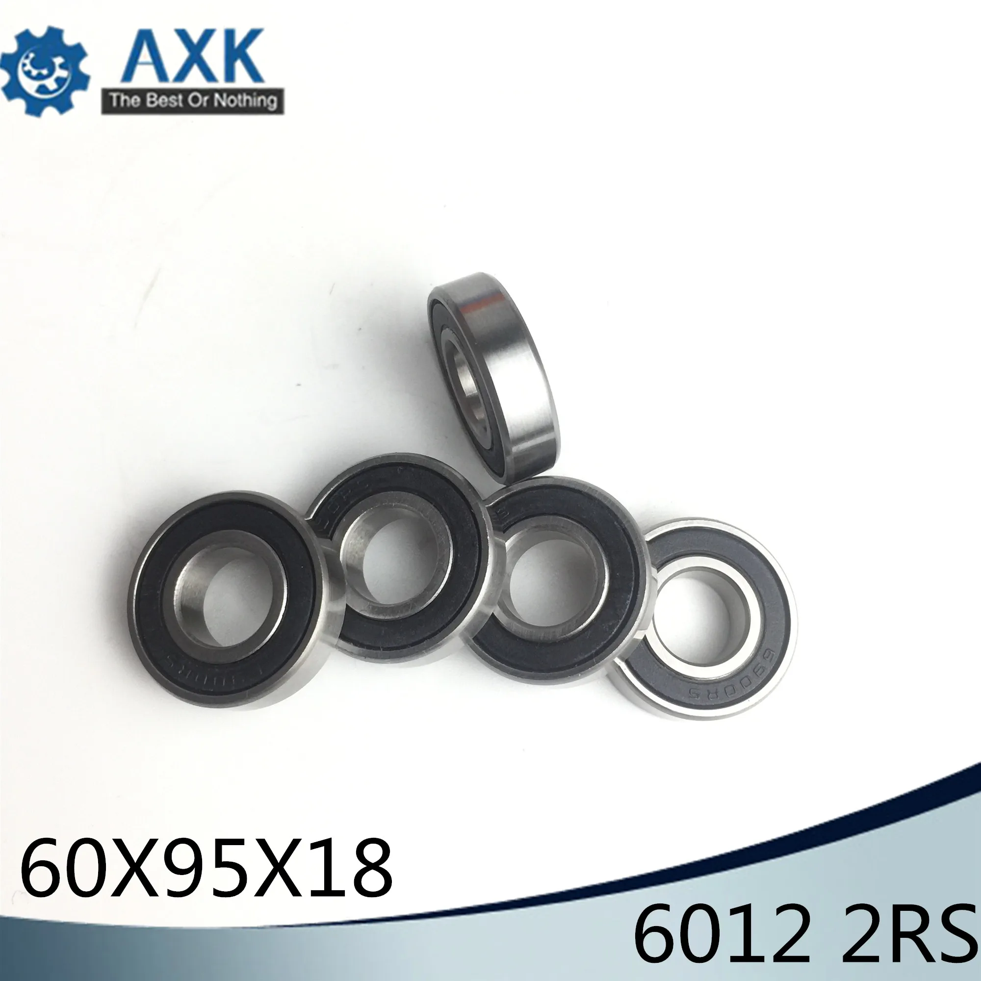 6012RS подшипник ABEC 3 (1 шт.) 60*95*18 мм Глубокий паз 6012 2RS шарикоподшипники 6012RZ 180112 RZ RS EMQ