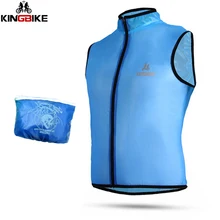 Для мужчин и женщин велосипедный жилет трикотаж Лето ropa ciclismo для спорта на открытом воздухе, для велоспорта без рукавов велосипедная одежда Winfproof водонепроницаемый