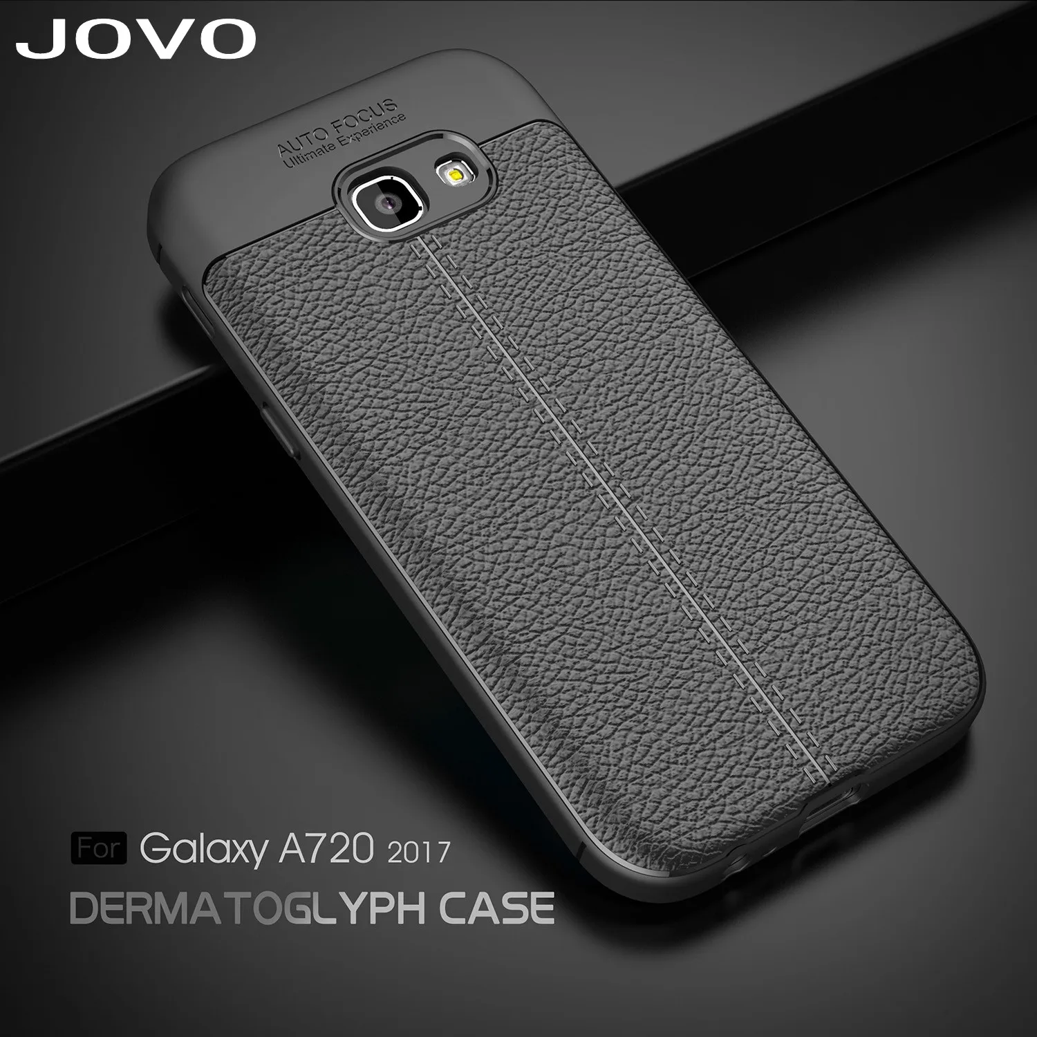 Чехол JOVO для samsung A7 2017 A720 мягкий силиконовый чехол из ТПУ с зернистой текстурой и