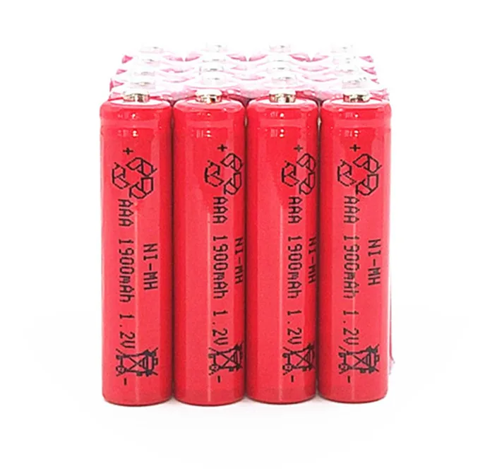 4 шт х AAA 1900mAh OOLAPR 1,2 V аккумуляторная батарея Ni-MH 1,2 V аккумуляторная батарея 3A