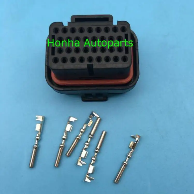 Бесплатная доставка 5 шт. 34pin Motec/Haltech ECU 34 PIN/WAY Female DTA S60 & S80 соединитель жгута