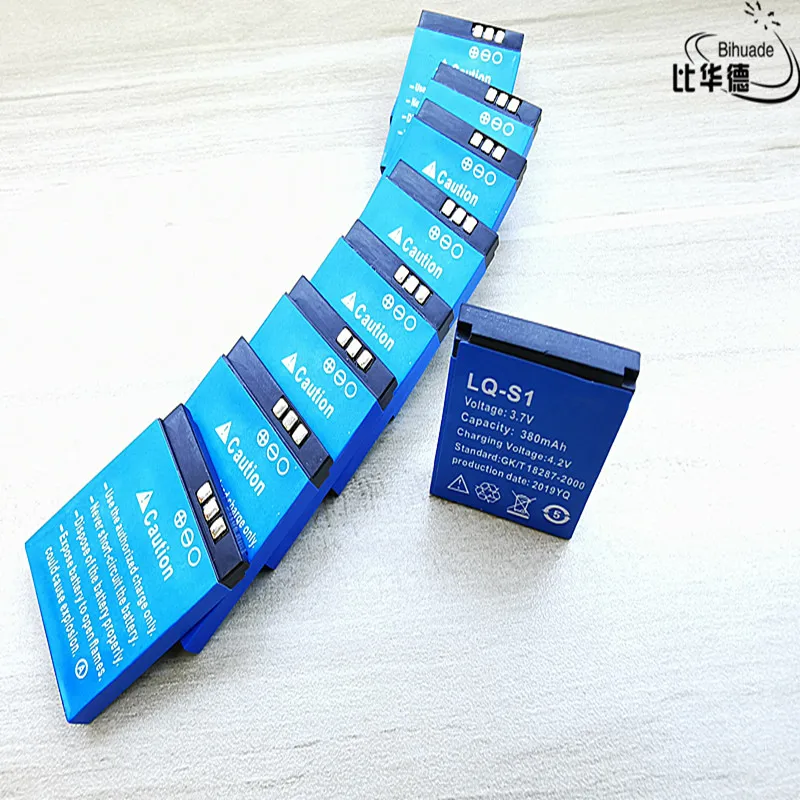 

Good Qulity Durable Smart Watch Battery LQ-S1 3.7V 380mAh Rechargeable Li-ion Polymer Battery For Smart Watch DZ09