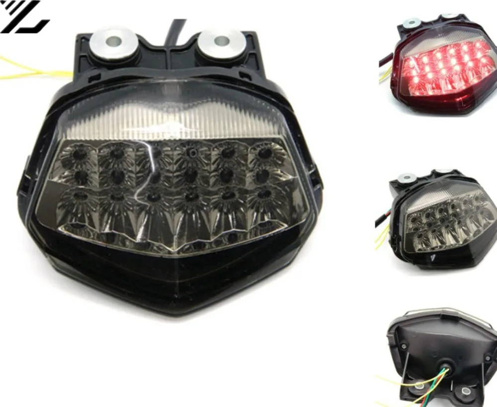 Motocycle Tail Light Integrated LED Turn Signal for Kawasaki Ninja 250