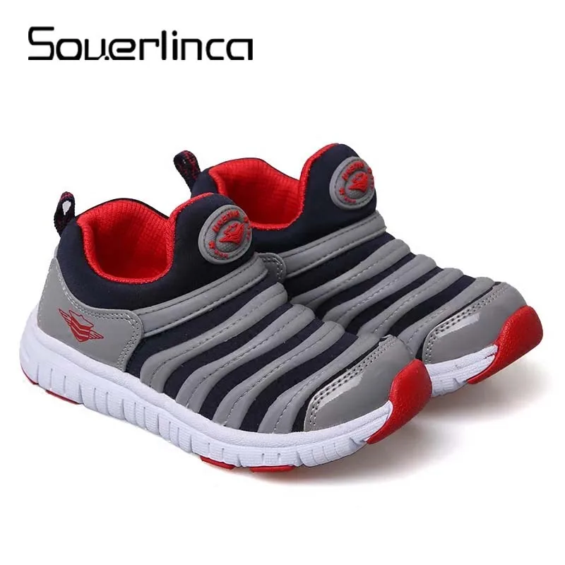 Souerlinca Autumn Big Girls Shoes Fashion Princess Slip on Children