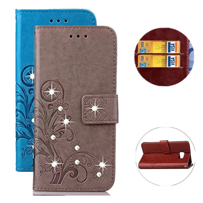 Полностью Защитный блестящий кожаный флип-чехол для Motorola Moto G4 Plus G5 G6 Play Z Force M X4 E5 X