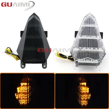 

Motorcycle Rear Taillight LED Stop Light Motocicleta Turn Signal Indicator Integrated Lights for Yamaha YZF R6 06-07