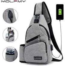 Унисекс, внешняя USB зарядка, нагрудные сумки, мужские, грудь, поясная сумка, противоугонные, дорожные сумки через плечо для мужчин, слинг, сумка на плечо