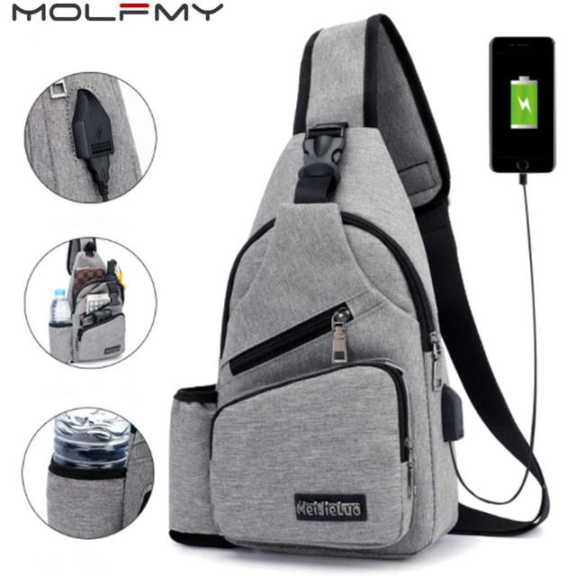 Bolso de pecho deportivo para hombre y mujer, bolsa de viaje de ocio,  bandolera de hombro, con el mismo estilo, nuevo - AliExpress