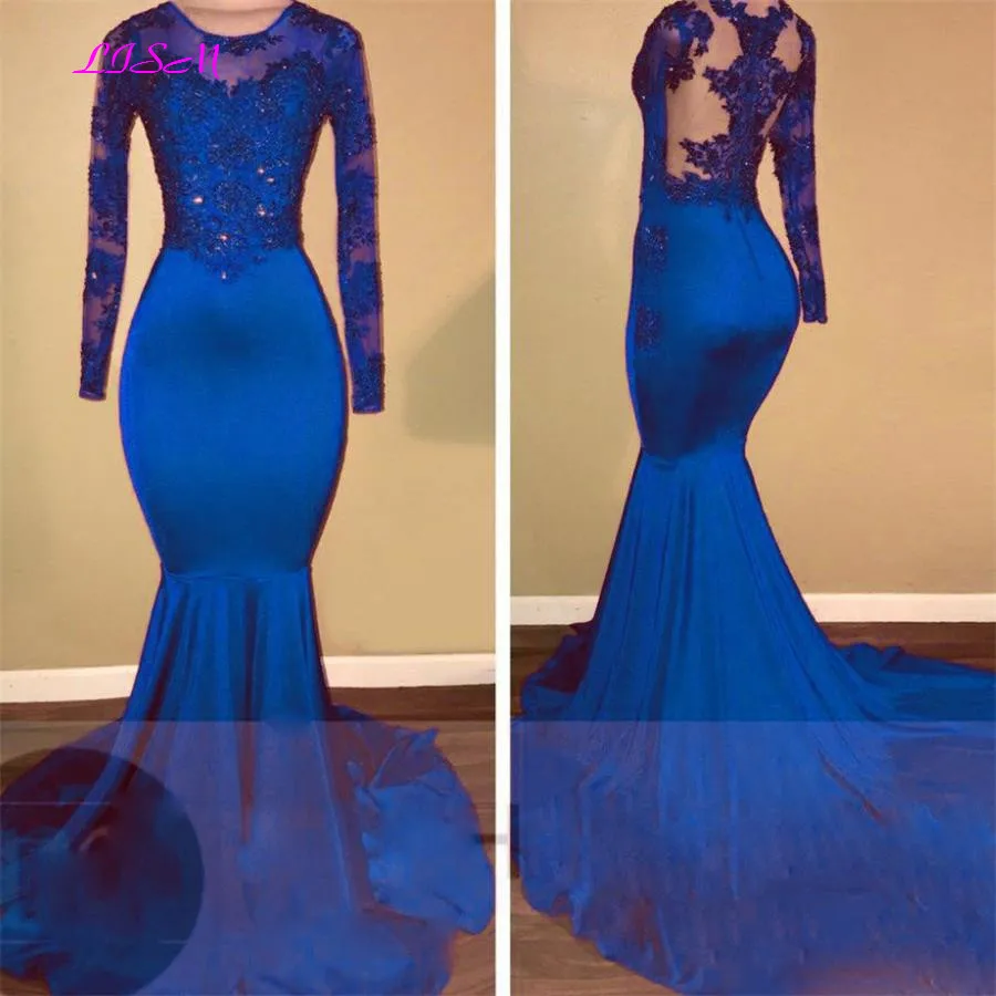 2019 Nieuwste Lange Sheer Mouwen Rood Mermaid Avondjurk Applicaties Kralen Satin Formele Gelegenheid Jurken Vestido De Festa 2019 Nieuwste Lange Sheer Mouwen Rood Mermaid Avondjurk Applicaties Kralen Satin Formele Gelegenheid Jurken Vestido De Festa