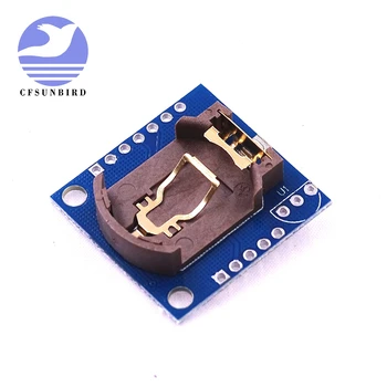 

CFsunbird Free shipping 50pcs Tiny RTC I2C modules 24C32 memory DS1307 clock RTC module without battery