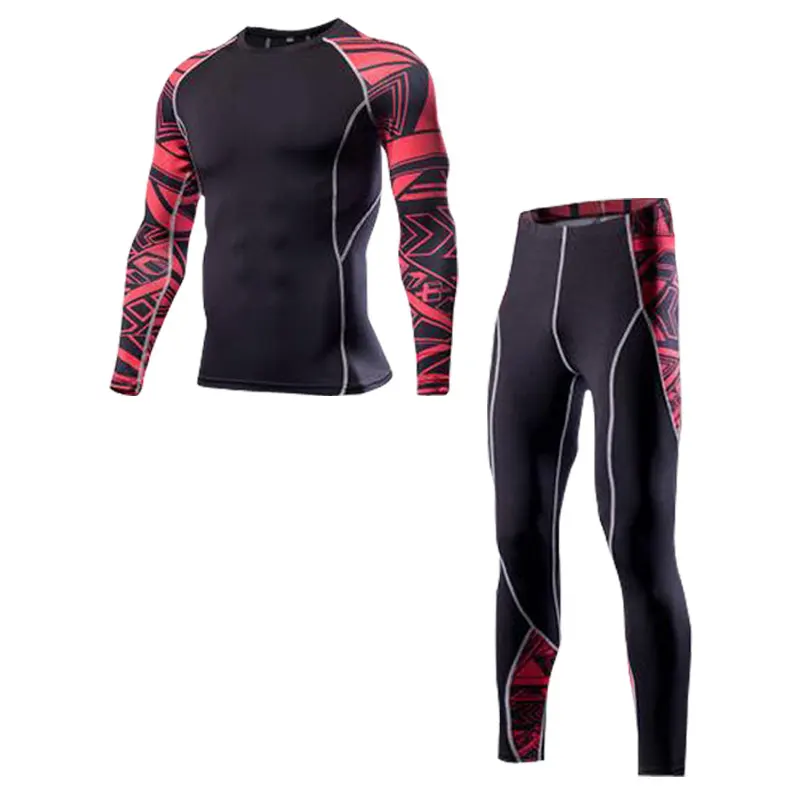 2017exerciseSuitmensHeavyDutyWeightLossFitnessExerciseLeisure