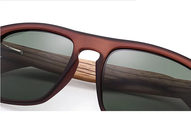 best sunglasses for women HU WOOD Natural Bamboo Sunglasses for Men Zebra Wood Sun Glasses Polarized Sunglasses Rectangle Lenses Driving UV400 GR8002 best sunglasses for women