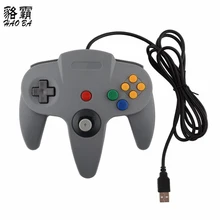 HAOBA Wired Joystick Controller Gamepad For HAOBA Gamecube N64 Controller with USB Or GC For PC Mac Controle