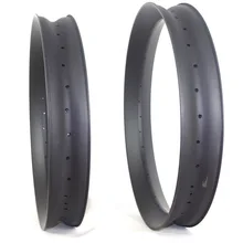 26 pouces Fatbike carbone jantes 90mm largeur 40mm profondeur neige vélo carbone jantes tubeless