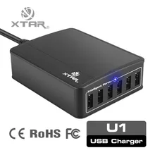 2016 New XTAR U1 SIX U 45W 6 port USB font b Charger b font for