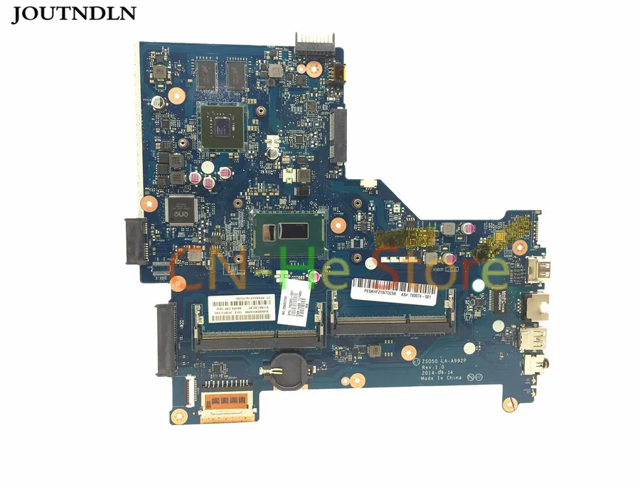 Материнская плата JOUTNDLN для ноутбука HP 15-R ZS050 LA-A992P DDR3L 792302-001 W/ i7-4510U и 820m GPU |