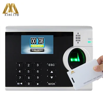 

Fingerprint Time Attendance Machine ZK XM218 With RFID Card 3inch TFT Screen 10000 Card Capacity LINUX System