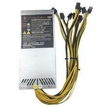1800 Вт блок питания 6PIN* 10 Ant ETH antminer BTC LTC DASH miner Max 2000 Вт PSU для S9/S7/L3+/D3/T9/A8/E9/A4+ PK APW3