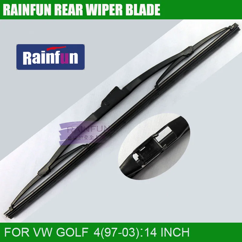 RAINFUN выделенная щетка заднего стеклоочистителя автомобиля для VOLKSWAGEN GOLF 4 (97 03) 14