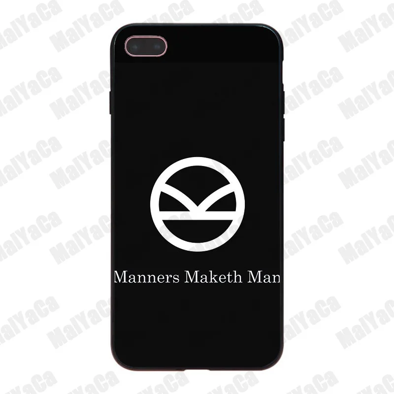 MaiYaCa Kingsman дизайн секретной службы высококачественный чехол для телефона iPhone 8 7 6 6S Plus X 10 5 5S SE 5C Coque Shell
