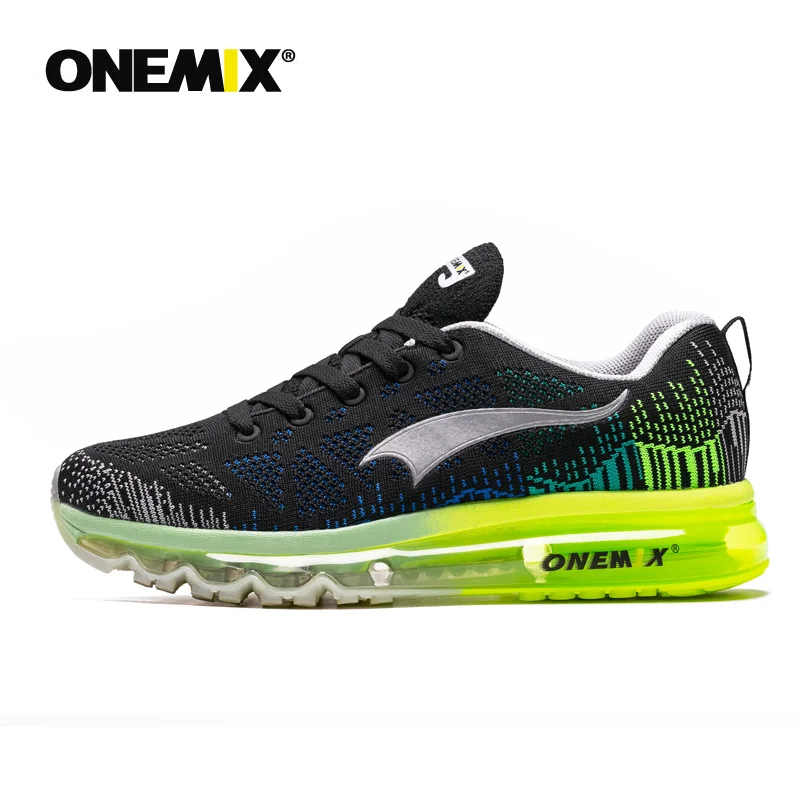 ONEMIX, мужская спортивная обувь для бега, летние кроссовки, дышащая сетка, для улицы, на воздушной подушке, спортивная обувь, музыка, ритм, беговые кроссовки