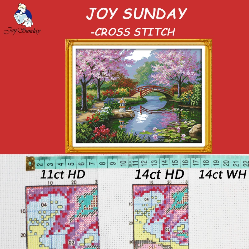 Набор для вышивки JOY SUNDAY крестиком сделай сам|joy sunday|cross stitchset for embroidery |