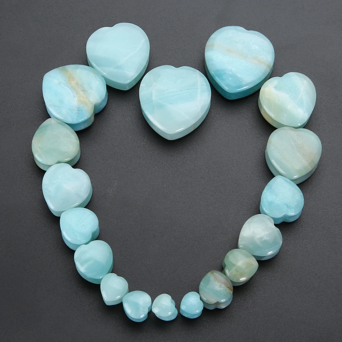 1 Pair Shellhard Heart Shaped Stone Ear Plug Fashion Flesh Tunnel Ear Expander Stretcher For Women Femme Jewelry