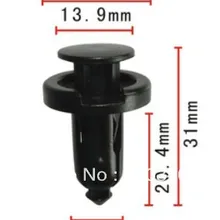 100 шт зажим для крыла push-type фиксатор для 91503-SZ5-003