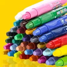 Водорастворимые Мелки яркие палочки 48 цветов Детская безопасность можно мыть промасленные палочки