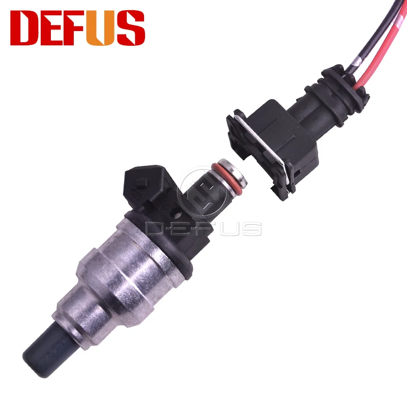 DEFUS 4X 650cc 12.5ohm M02H850 Bico топливный инжектор для Honda B16 B18 B20 D15 D16 D18 F22 H22 80LB 86-02 с EV1 Вилки зажимы