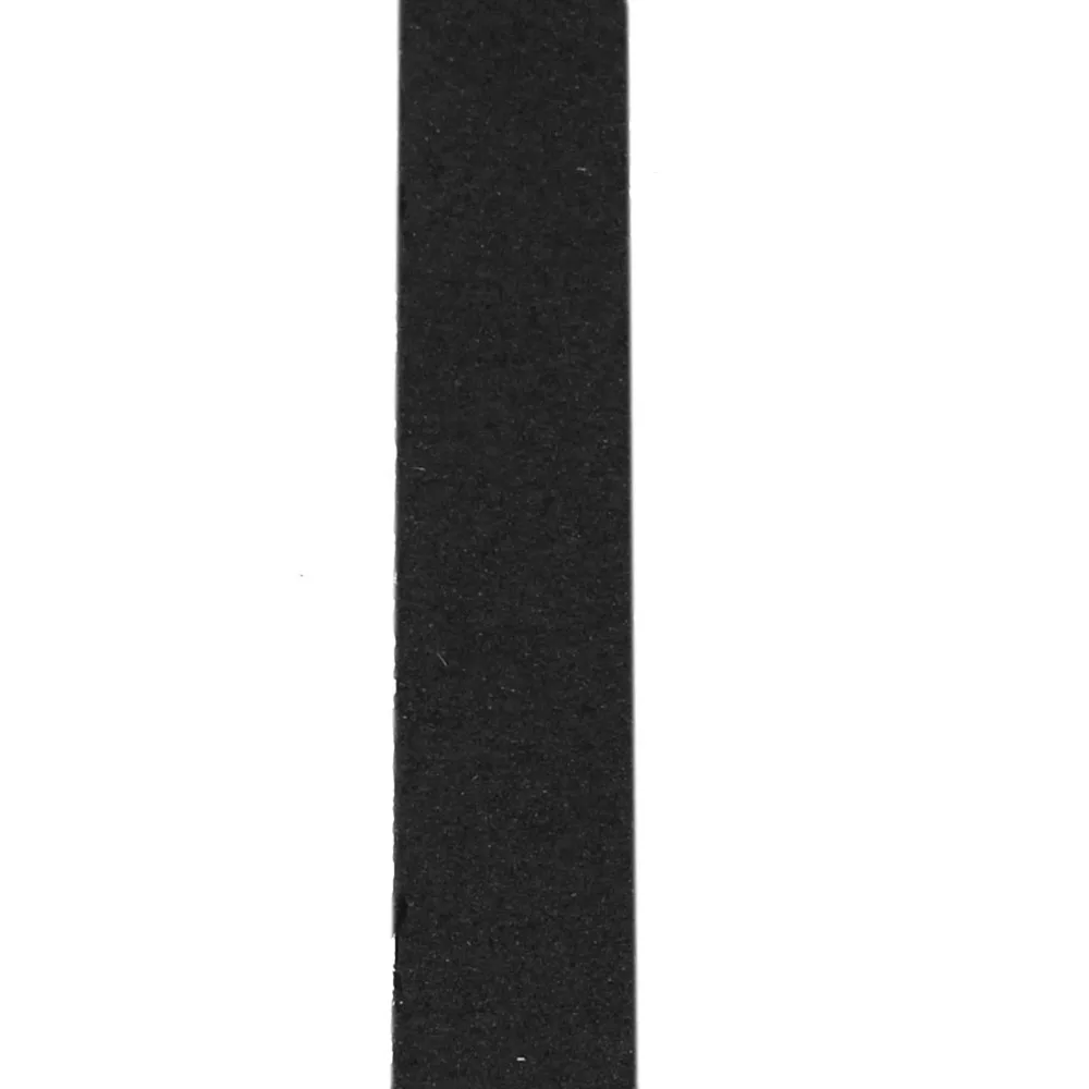 Uxcell Лидер продаж 1 шт. 15/20/25 мм Ширина односторонний губка самоклеющиеся ударопрочный губки пены ленты изоляции 2 м желтый черный