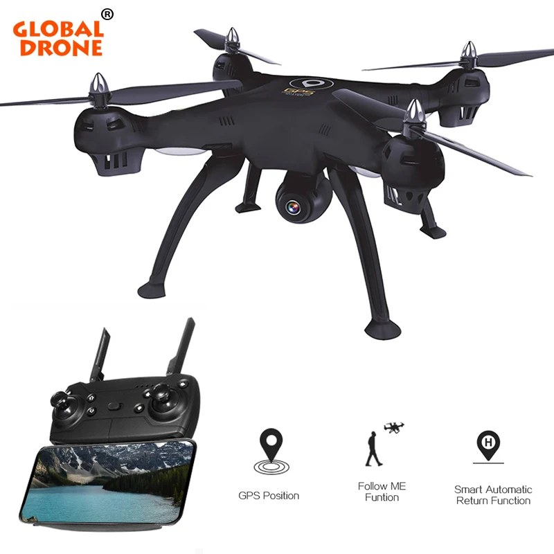 

Drone GPS Drones with Camera 2K HD Camera Follow Me Quadcopter Auto Return FPV Dron Wifi RC Quadrocopter VS E520 F11 RPO