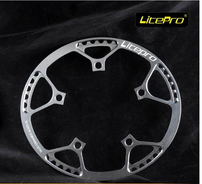 Litepro 54 Т овальные цепи колеса BMX овальные цепи кольцо Crankset 20 дюймов велосипед кольцо в виде цепочки