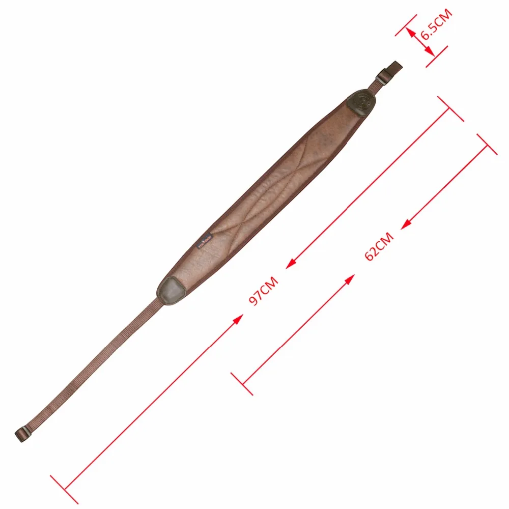 Tourbon охотничье ружье слинг ружье ремень Мягкий неопреновый прорезиненный нескользящий ремень ружье аксессуары регулируется 62-97 см