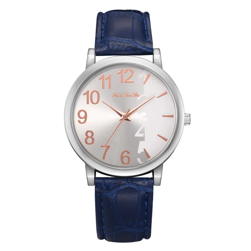 2018 High Quality women fashion casual watch luxury dress Leather bands Analog Quartz Wrist Watch clock relogio feminino Y12 (9)