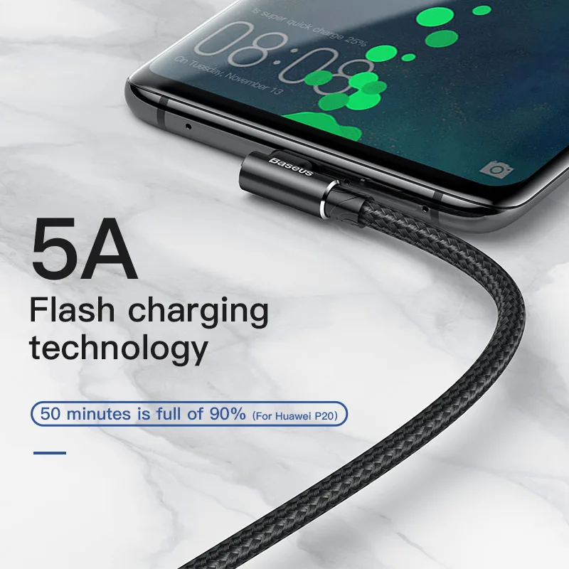 Baseus Upgrade MVP USB Type C Cable for Huawei mate 20 pro 5A Super Quick Charge Fast Charging Cable Compatible Type-C Baseus Upgrade MVP USB Type C Cable for Huawei mate 20 pro 5A Super Quick Charge Fast Charging Cable Compatible Type-C