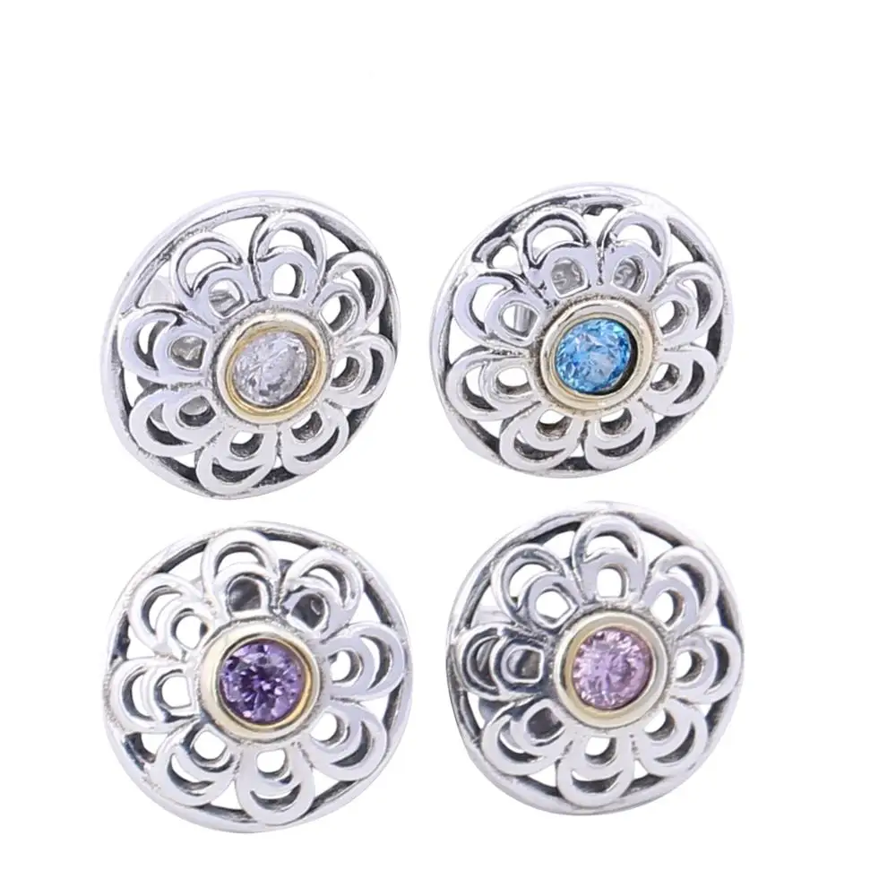 

Ajax 925 Sterling Silver Delicate And Elegant Petal Stud Earrings For Elegant Women