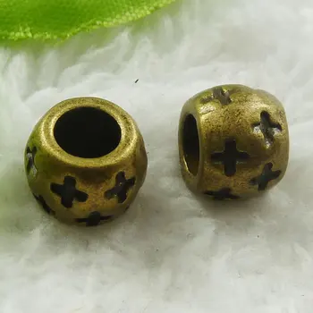 

120 pieces antique bronze nice spacers 11x8mm #1900