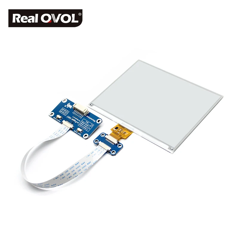 RealQvol 5,83 дюймов e-paper HAT E-Ink display HAT для Raspberry Pi, SPI интерфейс 600x448 со встроенным контроллером