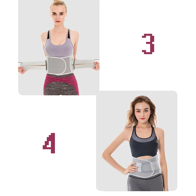 Magnetic Therapy Lower Back Support Brace Belt xiagnqing (1)