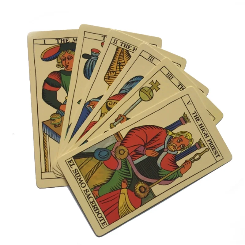 High Quality Tarot Board Game Funny Cards Game Classic Spanish Tarot Game 22pcs/78pcs/100pcs Cards High Quality Tarot Board Game Funny Cards Game Classic Spanish Tarot Game 22pcs/78pcs/100pcs Cards