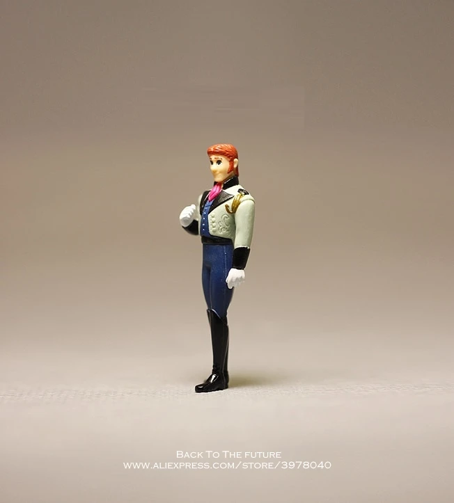 Disney Frozen Prince 7cm action figure Model Anime Doll Decoration PVC Collection Figurine Toys model for children gift