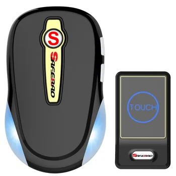 

Saful Top quality Waterproof Wireless DoorBell with Ourdoor Transmitter + Indoor Receiver Hot sale with EU/UK/US/AU plug