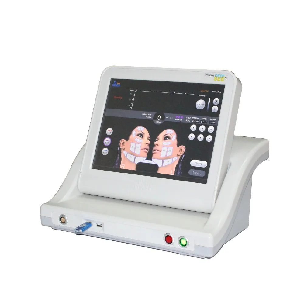 The hottest and latest ultrasonic 15-inch touch screen in remove wrinkles 5 cartridges 1.5 3.0 4.5 8.0 13.0 mm