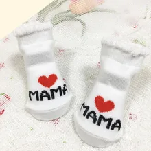  Baby Socks Girls Boys Baby Soft Socks For Newborn Toddler Stripe Letter Printed Spring Summer Infant Socks Warm 0-6 Months 