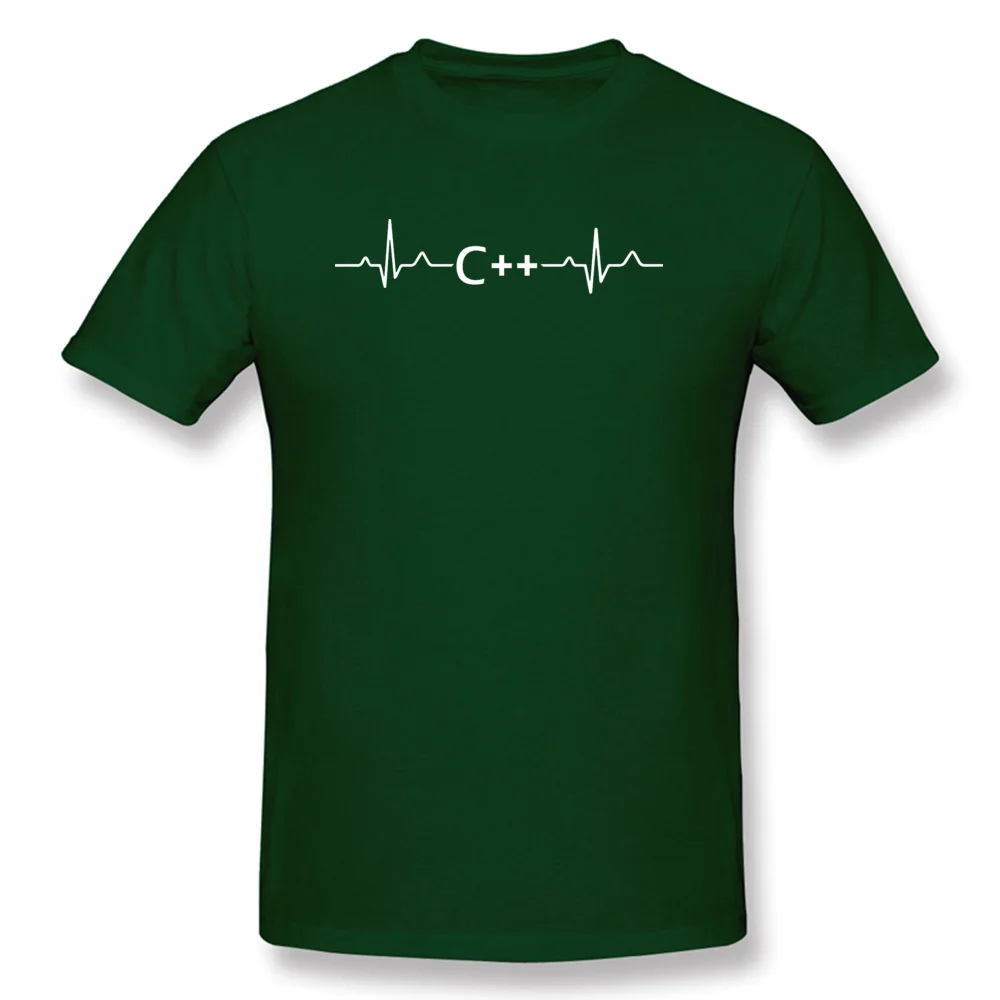 Программирование сердцебиение C Lauguage хакер футболка научный программист Jave мужская летняя хлопковая футболка с коротким рукавом уникальные Топы И Футболки