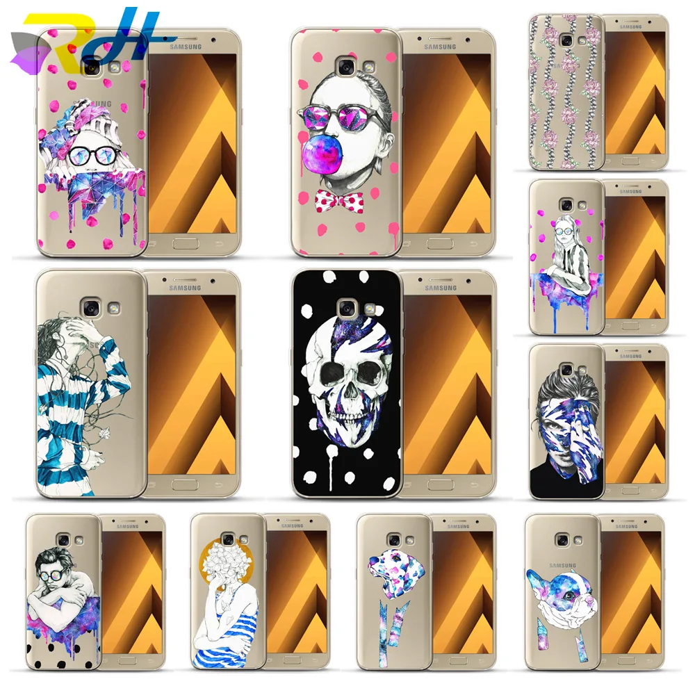 Мягкий ТПУ чехол для Samsung Galaxy J4 J6 J8 2018 красочная Мода J3 J5 J7 2017 J5Prime J6Plus Coque Etui |