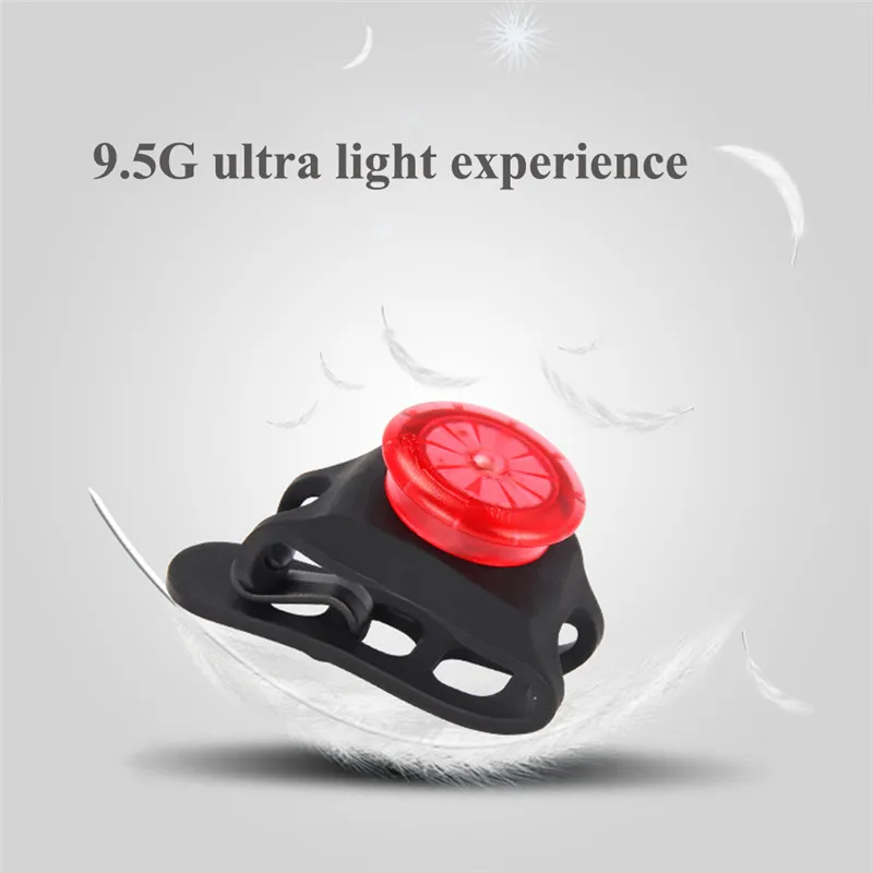 Excellent Waterproof Intelligent Bicycle Light 5 Lumen USB Rechargeable IP67 Taillight Mini LED MTB Road Bike Cycling Rear Lights New 2