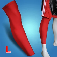 2x NEW Sport font b Football b font Basketball Cycling Strech Leg Knee Long Sleeve L