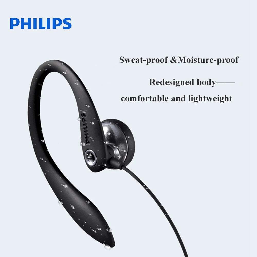 Наушники PHILIPS SHS3305 100% оригинальные наушники вкладыши подвесные спортивные с